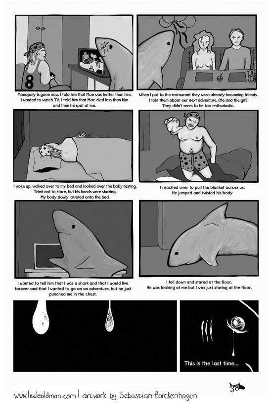 The Ancient Shark Of Despair's Second Comic by Sebastian Borckenhagen Page 2